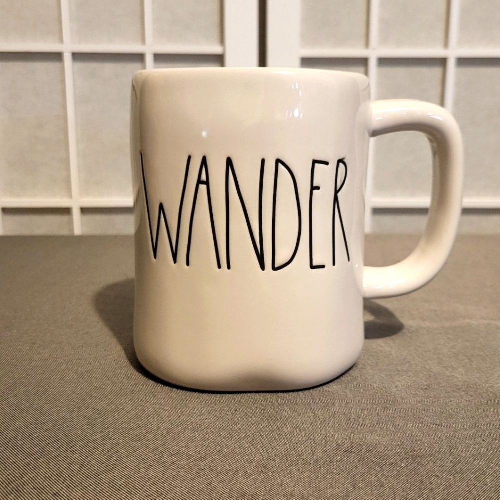 Rae Dunn "WANDER" Artisan Collection 16 Oz Mug